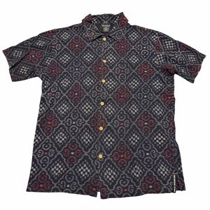 Rare Vintage Made in USA Polo Jeans camp shirt size Small